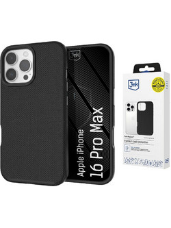 3mk Fortis MagCase Θήκη iPhone 16 Pro Max Black