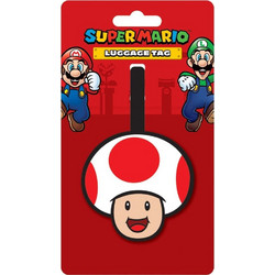 Super Mario Luggage Tag (Toad)