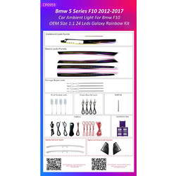 Ατμοσφαιρικός Φωτισμός bmw 5 Series f10 2012-2017 oem Ambient Light kit 1:1 l-al-Cp0959