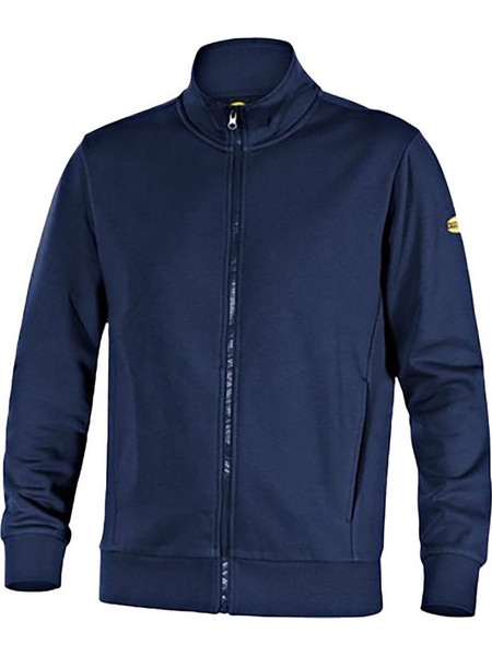 Unisex Ζακέτα Εργασίας Σκούρο Μπλε - Diadora FZ Smart 2.0 Sweatshirt Navy