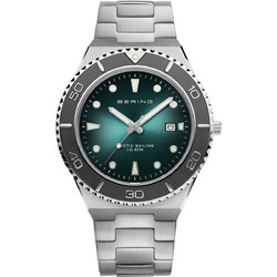 Bering Classic Ανδρικό Ρολόι με Ασημί Μεταλλικό Μπρασελέ 18940-708