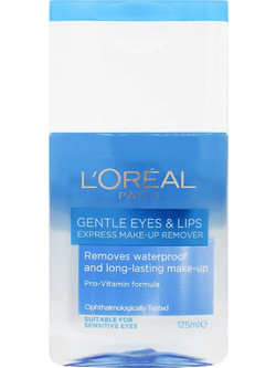 L'Oreal Paris Gentle Eyes & Lips Lotion Ντεμακιγιάζ για Ευαίσθητη Επιδερμίδα 125ml