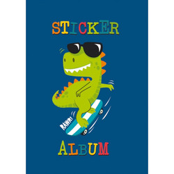 Sticker άλμπουμ BSB Dinosaur A5