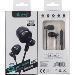 X-one K012 Handsfree In-Ear 3.5mm Black