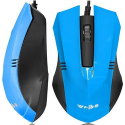 Weibo FC-201 Ενσύρματο Gaming Ποντίκι 2000 DPI Blue