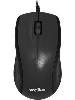 Weibo WB-012 Ενσύρματο Ποντίκι Black