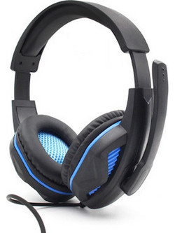 Komc G20 Gaming Headset Over Ear Black Blue