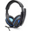 Komc G20 Gaming Headset Over Ear Black Blue