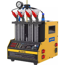 Επαγγελματική μηχανή καθαρισμού μπέκ-Ultrasonic Cleaner Gasoline Fuel Injector 4-Cylinders AUTOOL CT160