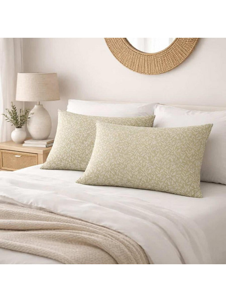 Μαξιλαροθήκη Emelia olive 52x72εκ