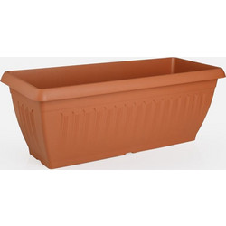 Ζαρντινιέρα Πλαστική Τερακότα 61x26x22.5cm - 22lt