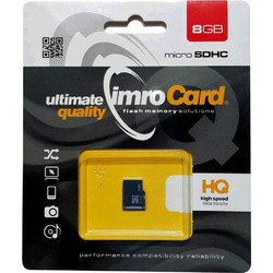 Imro microSDHC 8GB Class 10 UHS-I + Adapter