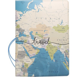 Passport & Credit Card Case Θήκη Καρτών και Διαβατηρίου -Travel Map ΟΕΜ