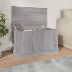vidaXL Κουτί Αποθήκευσης Γκρι sonoma 70x40x38cm Επεξεργασμένο Ξύλο 1 τεμ