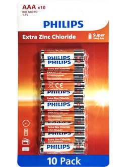 Philips Longlife AAA 10τμχ
