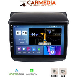 Carmedia CMDU409-3 Mitsubishi L200 2006-2015 Ηχοσύστημα Αυτοκινήτου με Οθόνη Αφής & GPS