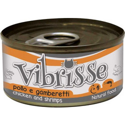 Croci Spa Vibrisse Natural Food Chicken & Shrimps 70gr