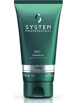 System Professional M65 Gel Μαλλιών Ανδρικό Πολύ Δυνατό Κράτημα 150ml