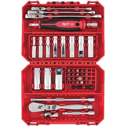 Καρυδάκια καστάνια και μύτες set 42τμχ 1/4inch Milwaukee 4932498382