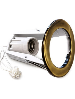 Σποτ Χωνευτό R80 Σταθερό Μπρονζε Φ12
