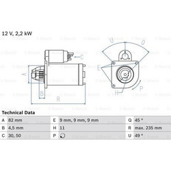 BOSCH 0-986-025-550