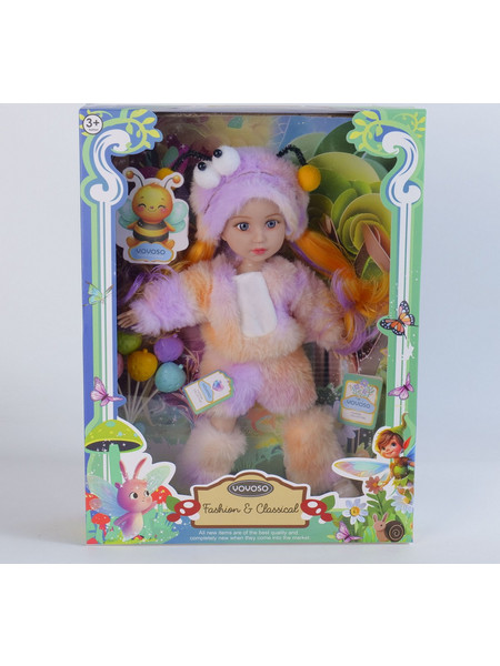 Plush Doll Series - Κούκλα Νεράιδα Μέλισσα 12 Ιντσών με 12 Αρθρώσεις QJ183D