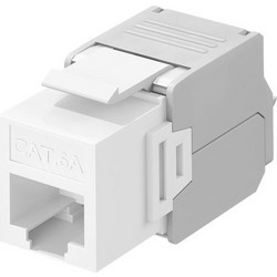 GOOBAY Keystone module RJ45 CAT 6A 90867, UTP, λευκό