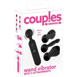 Couples Choice Wand Vibrator Δονητής Μασάζ Μαύρος