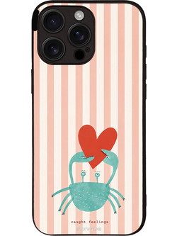 Sonique Stripe Stories Series Θήκη με Σχέδιο «Καβουράκι» (iPhone 16 Pro Max)