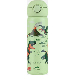 Estia Παγούρι Θερμός 500ml Dino Explorer Πράσινο