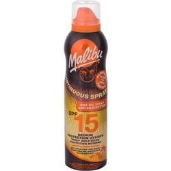 Malibu Continuous Lotion Spray Spf15 175ml