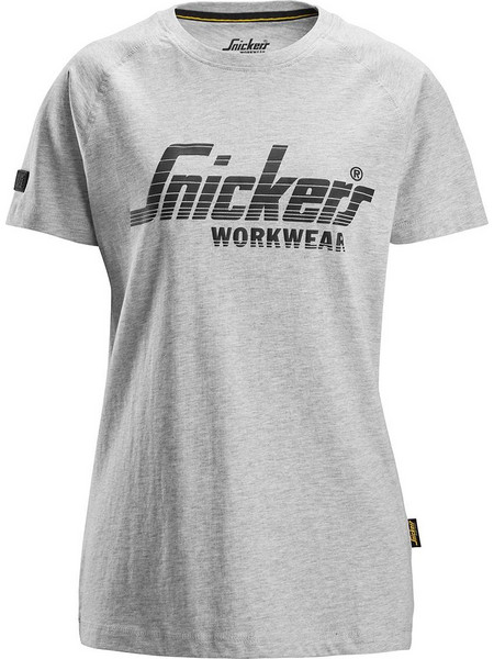 Γυναικείο Logo T-shirt 2597 Snickers Grey Melange - 2800