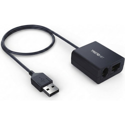 VOIP Yealink EHS40 Kabelloser Headset-Adapter fur drahtloses Headset + VoIP