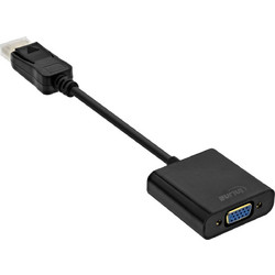 InLine(R) Basic DisplayPort Adapter Cable DP male / VGA female black 0.15m 17197B