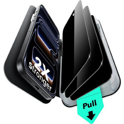 ESR UltraFit Classic Privacy Tempered Glass 3-pack Black (iPhone 18 Pro Max)