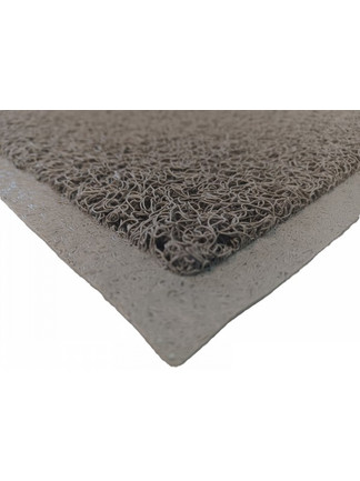 Πατάκι Εισόδου Spaghetti 12 mm με υπόστρωμα 45x75 Γκρι