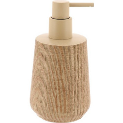 Δοχείο Κρεμοσάπουνου Polyresin Beige 4650L05 MRShome (90 Μήκος x 175 Ύψος x 90 Πλάτος) 1Τεμ
