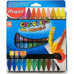 Λαδοπαστέλ Color Peps Oil Pastels 24 Χρωμάτων Maped