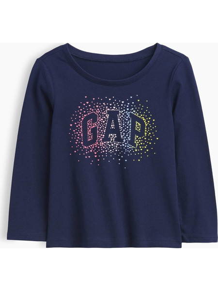 Νηπιακή babyGap Μπλούζα με Σχέδια New Navy