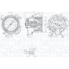 Magneti Marelli 069412236010 - ΒΕΝΤΙΛΑΤΕΡ ΕΣΩΤ.ΧΩΡΟΥ FIAT DUCATO 2006- JUMPER III. BOXER