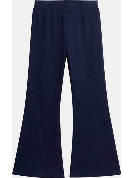 DPAM παιδικό κολάν ribbed για κορίτσια Navy Flare - 381431 Μπλε Σκούρο