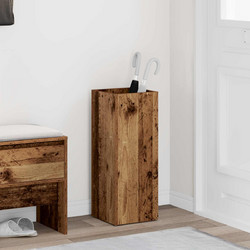 VidaXL Σχέδιο & βάση αποθήκευσης Παλιό ξύλο 25 x 24,5 x 64 εκ