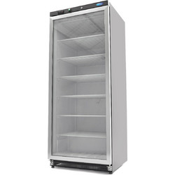 Freezer - 600L - Black - with Glass Door