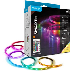 Modee Smart Ταινία LED 12W IP20 2700K & RGB 680lm με Τηλεχειριστήριο 5m