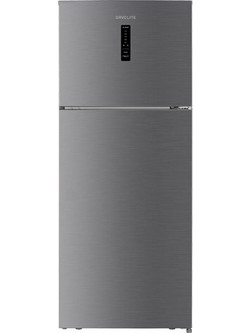 Davoline FSRX 415E NF IX Δίπορτο Ψυγείο 415lt Full No Frost Υ178xΠ70xΒ59.8cm Λευκό