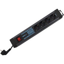 REV Multiple Socket 4-Outlet KS SP+NF with SupraGuard Switch 2.5m