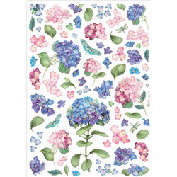 Stamperia Ριζόχαρτο Decoupage A4 (21X29,7cm) Hortensia