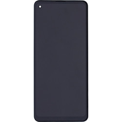 Συμβατή Οθόνη και Μηχανισμός Αφής για Samsung Galaxy A21s A217F με Πλαίσιο - Μαύρο (OEM)