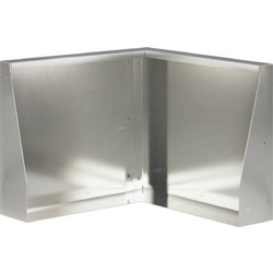 Τοίχος Στήριξης 50 x 50 x 40 cm Ανοξείδωτο Ατσάλι Ασημί 8015221