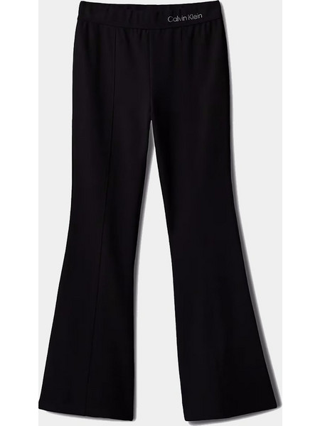 CALVIN KLEIN JEANS PUNTO FLARE TAPE PANTS LVCKSJC10G-8Y-16Y-BEH Black